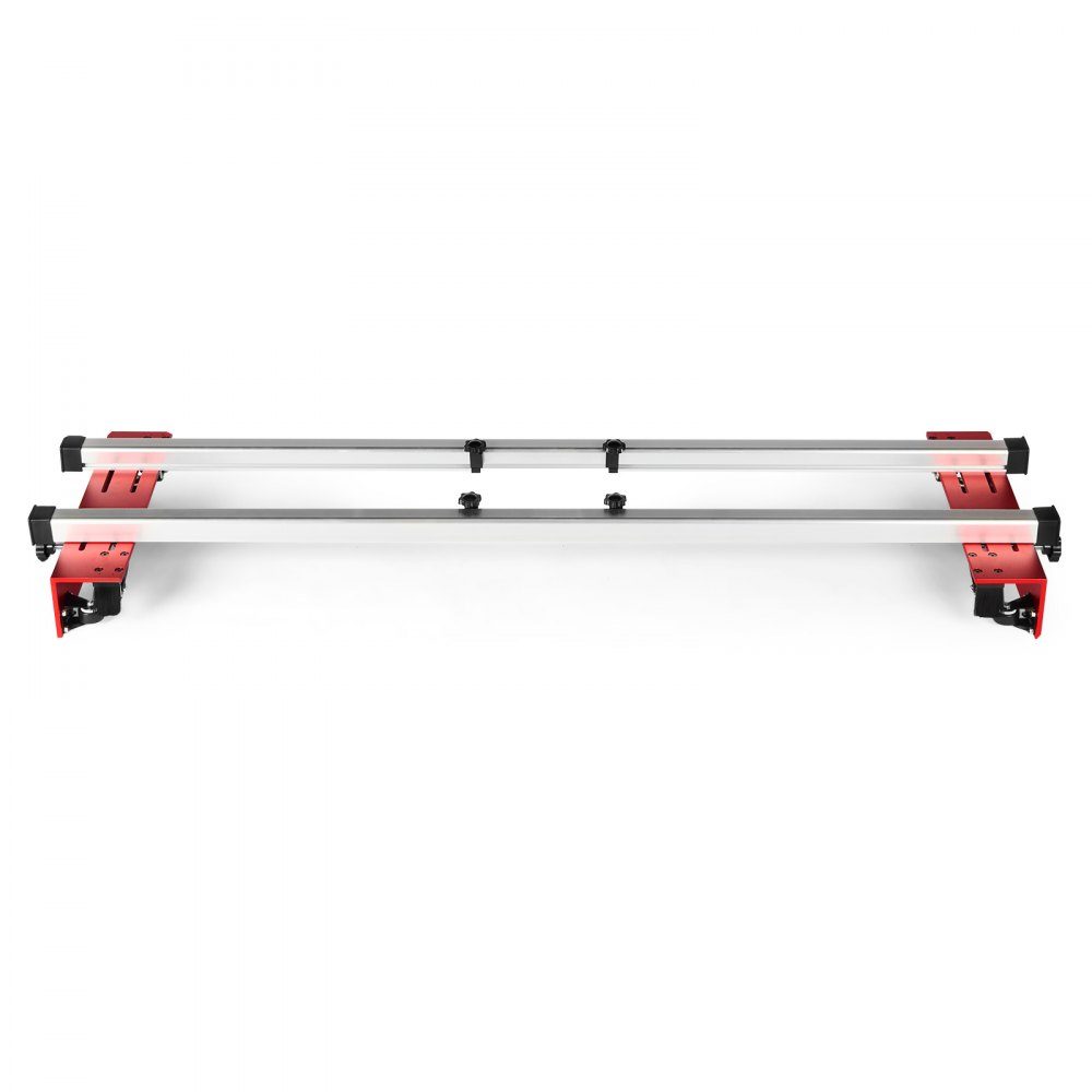 Gabarit de fraisage de visage 1525 mm, gabarit portable et facilement réglable pour lisser les panneaux, luge de fraisage pour le travail du bois, plan de coupe pour lisser le bois, bricolage