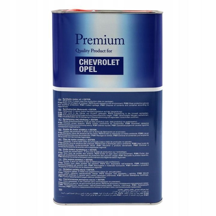 Opel 5W30 Motoröl Oberlicht - 5L