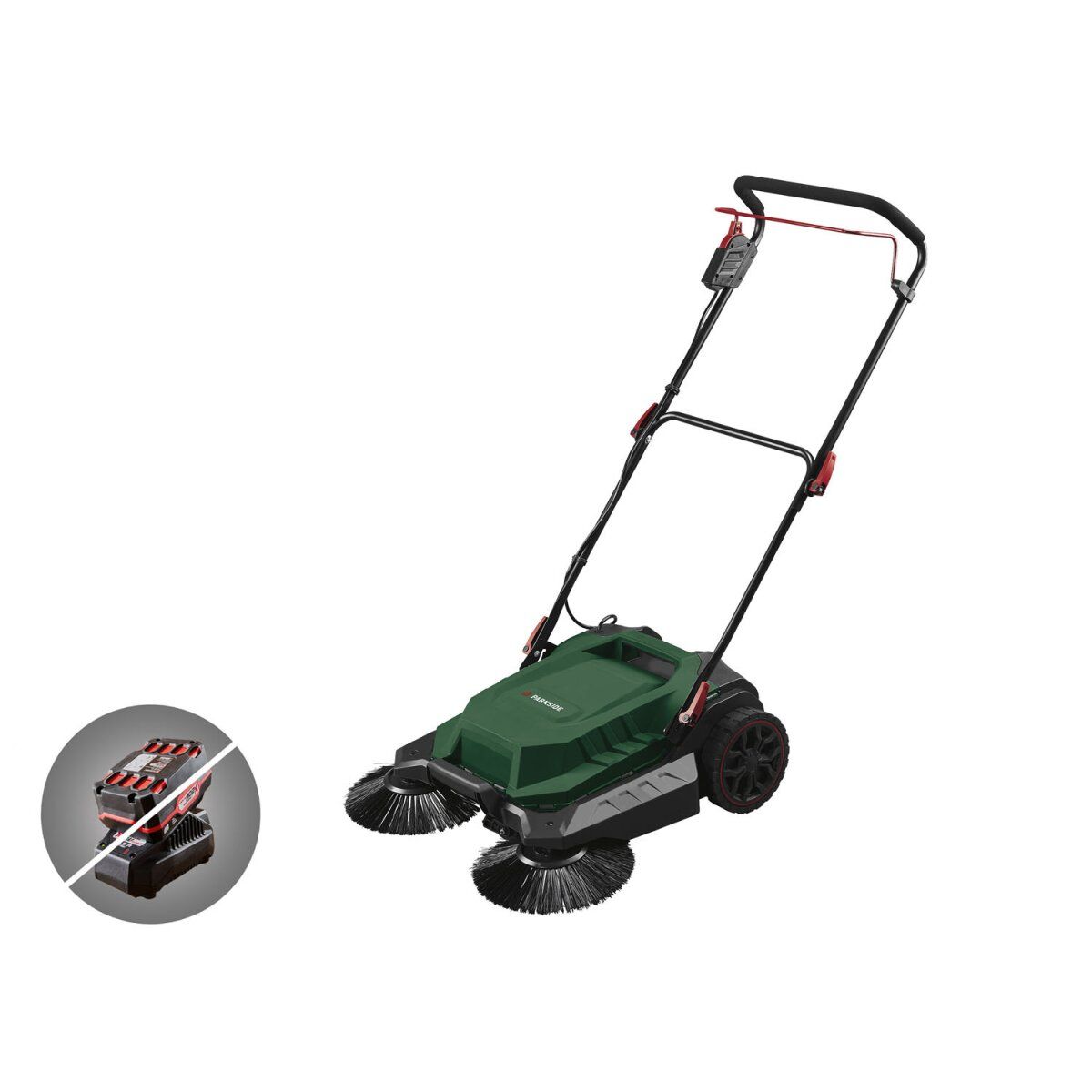 Balayeuse sans fil PARKSIDE 20 V PAKM 20 Li A1 – sans batterie ni chargeur Balayeuse sans fil PARKSIDE 20 V PAKM 20 Li A1 – sans batterie ni chargeur