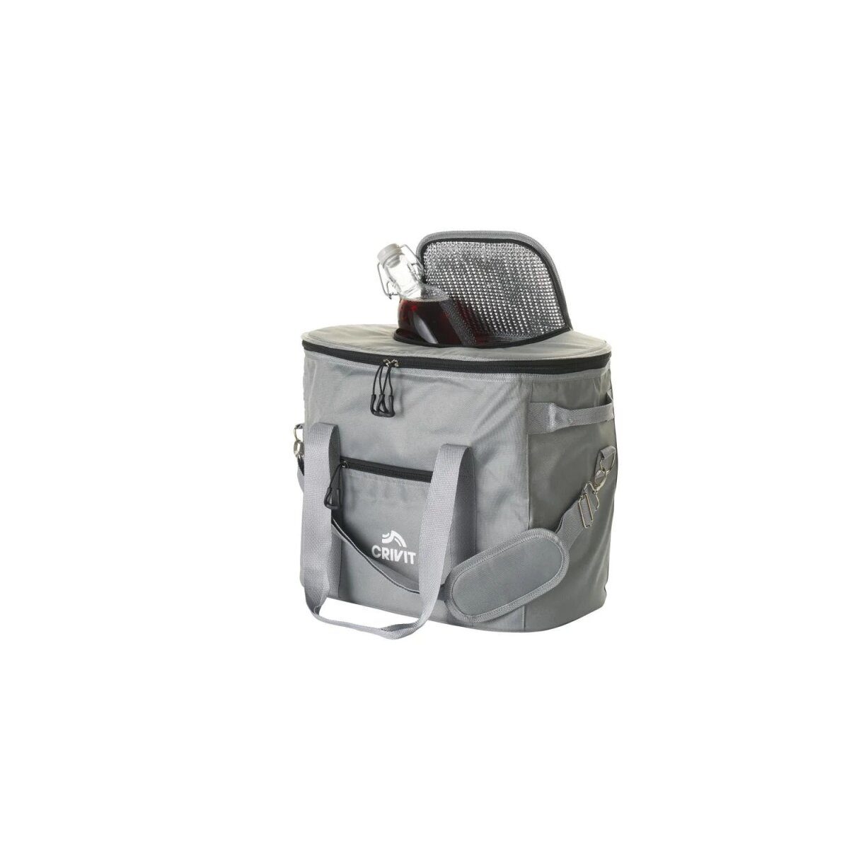 CRIVIT Cooler Bag / Beer Crate Cooler Bag (Grey)
