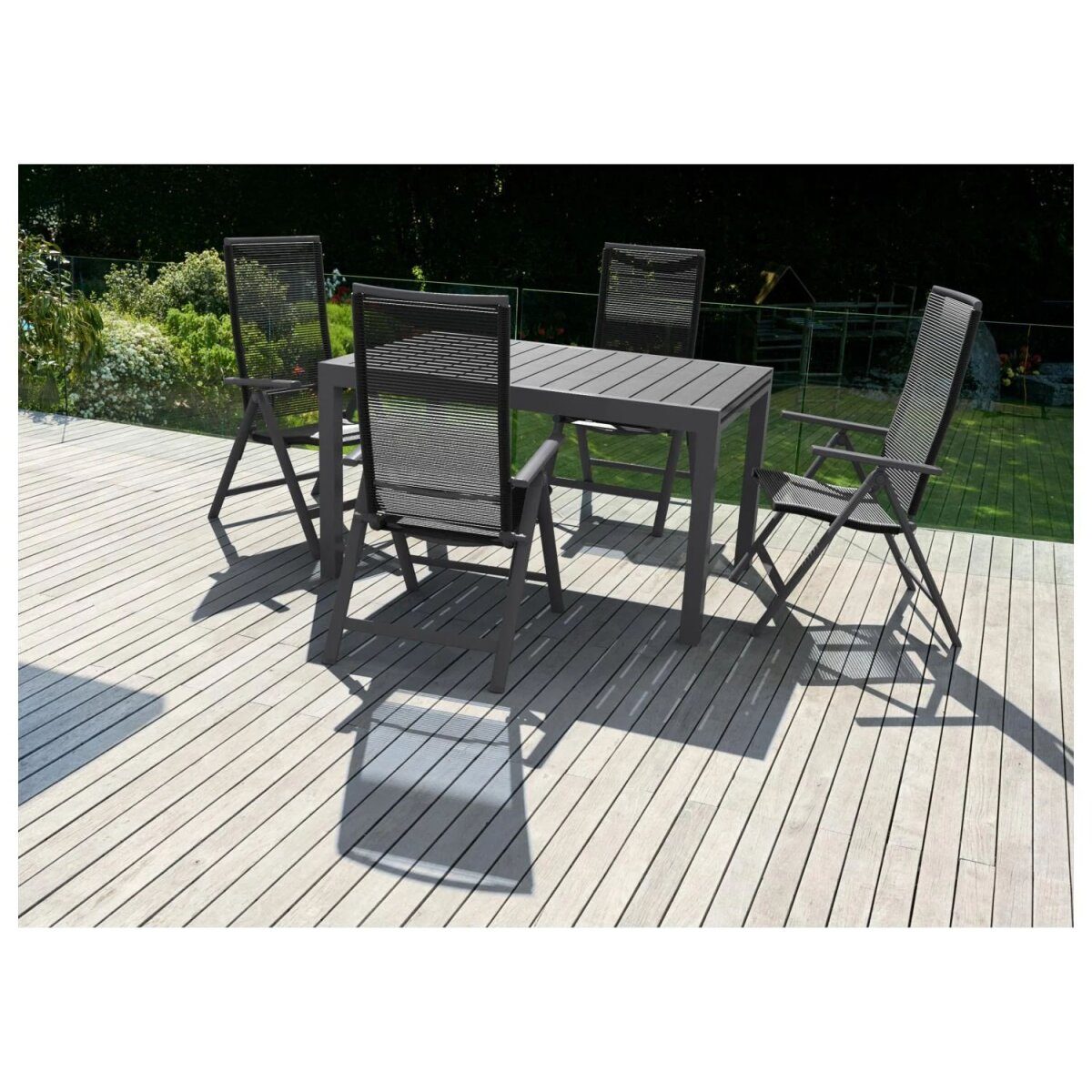 LIVARNO® aluminum folding chair “Miami”, 2-part
