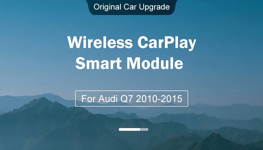 Wireless Apple CarPlay Android Auto Interface for Audi Q7 2010-2015 with Mirror Link AirPlay MMI 3G 3G+