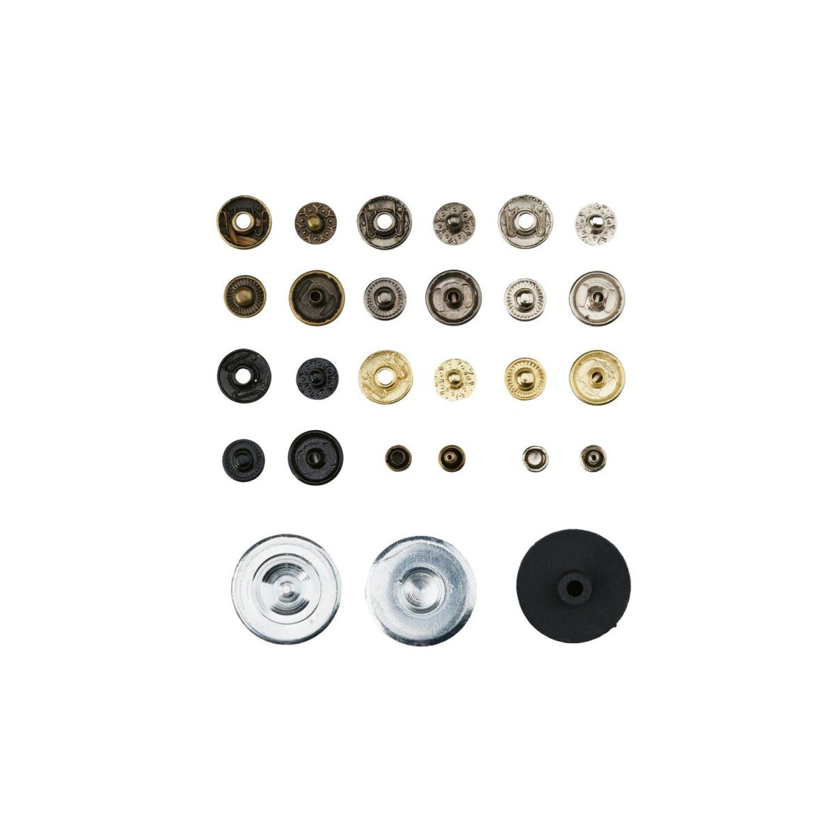 PARKSIDE® Locher-Druckknopf-Set, 358-teilig