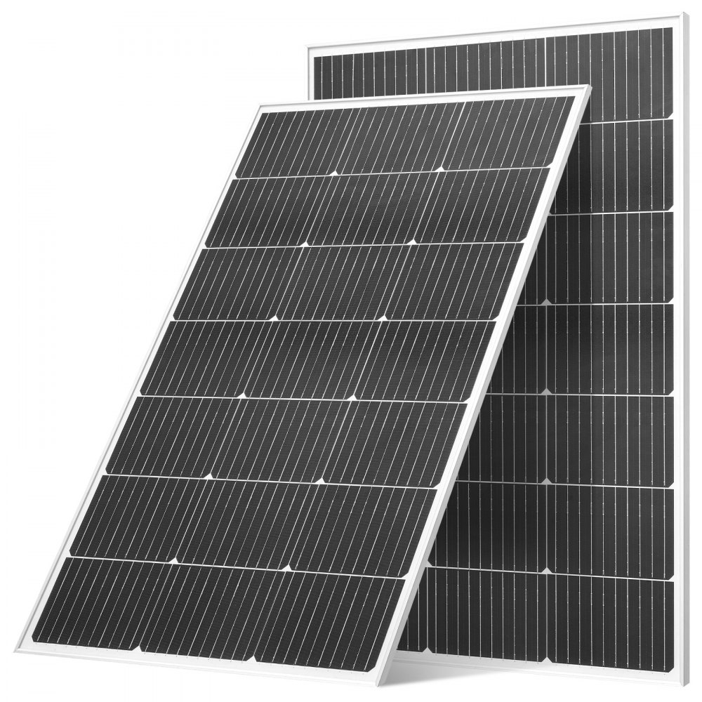 Monocrystalline Solar Panels, 100W 2 Pack, PV Module with MC4 Output & Aluminum Frame, Solar Panel IP65 Waterproof, Off Grid Balcony Power Plant for Car, Boat, RV, Flat Roof Monocrystalline Solar Panels, 100W 2 Pack, PV Module with MC4 Output & Aluminum Frame, Solar Panel IP65 Waterproof, Off Grid Balcony Power Plant for Car, Boat, RV, Flat Roof