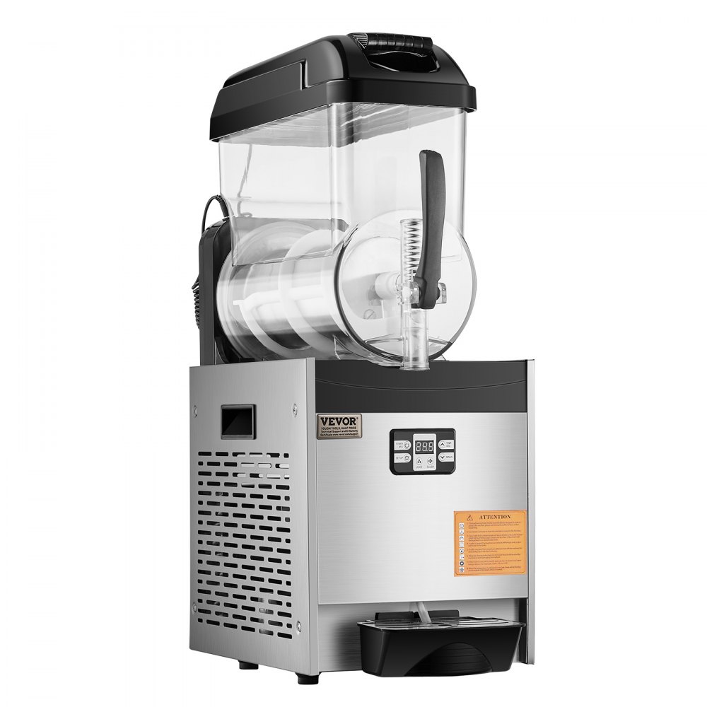 Machine à crème glacée commerciale Slush Machine à réservoir unique de 12 L pour boissons glacées, machine à crème glacée Slush en acier inoxydable de 48 tasses avec clavier Machine à crème glacée molle pour les fêtes Restaurants Cafés Bars Noir Machine à crème glacée commerciale Slush Machine à réservoir unique de 12 L pour boissons glacées, machine à crème glacée Slush en acier inoxydable de 48 tasses avec clavier Machine à crème glacée molle pour les fêtes Restaurants Cafés Bars Noir