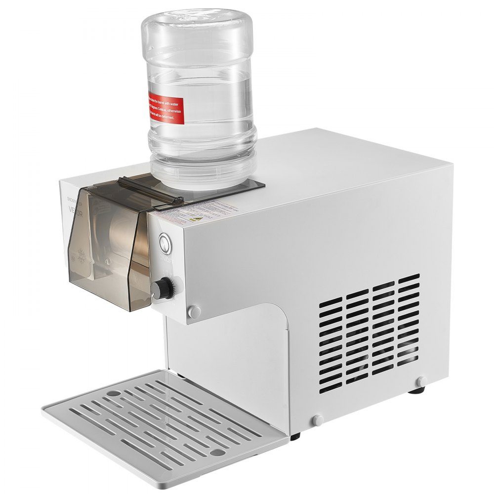Snowflake Ice Machine, 80kg/day Ice Shaving Machine, Ice Shaver with Stainless Steel Blade, Electric Bingsu Machine with 1.8L Tank, 90 Quick Cooling, for Small Events at Home