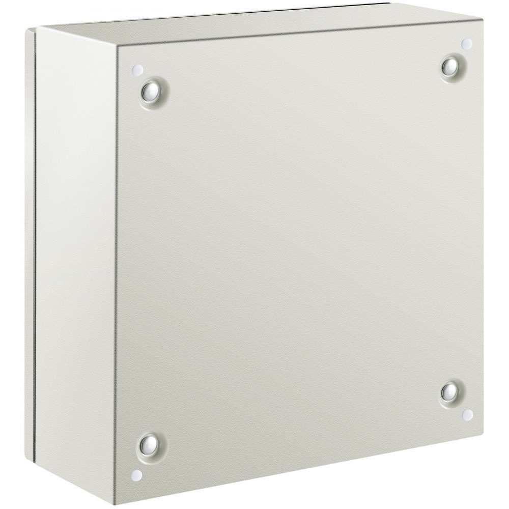Armoire de commande Boîtier industriel NEMA, armoire de distribution en acier NEMA 4X 40 x 40 x 15 cm, IP66 étanche à l'eau et à la poussière, boîte de jonction électrique extérieure/intérieure, avec plaque de montage