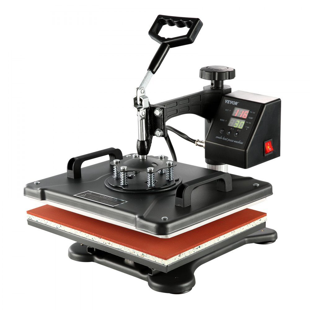 Heat Press 8 in 1 Heat Press Machine 38x30cm T-Shirt Press Machine Heat Press Machine DIY Heat Press with Digital LED Temperature