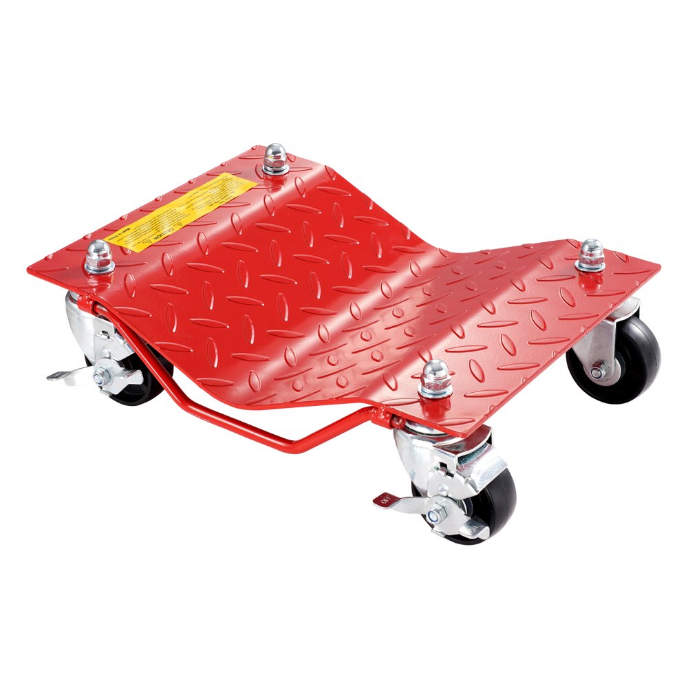 Heavy duty car transporter made of steel with a load capacity of 3600 kg, trolley with brakes, vehicle transport trolley for transporting cars, trucks, trailers, motorcycles and boats, pack of 4 red Heavy duty car transporter made of steel with a load capacity of 3600 kg, trolley with brakes, vehicle transport trolley for transporting cars, trucks, trailers, motorcycles and boats, pack of 4 red