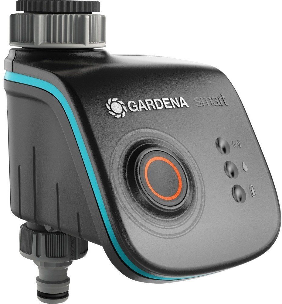 Gardena smart Water Control: Intelligenter Bewässerungscomputer steuerbar mit Smart App, Frostwarnsystem, bewährte Ventiltechnik, ideal für Micro-Drip-System oder Sprinkleranlage (19031-20)