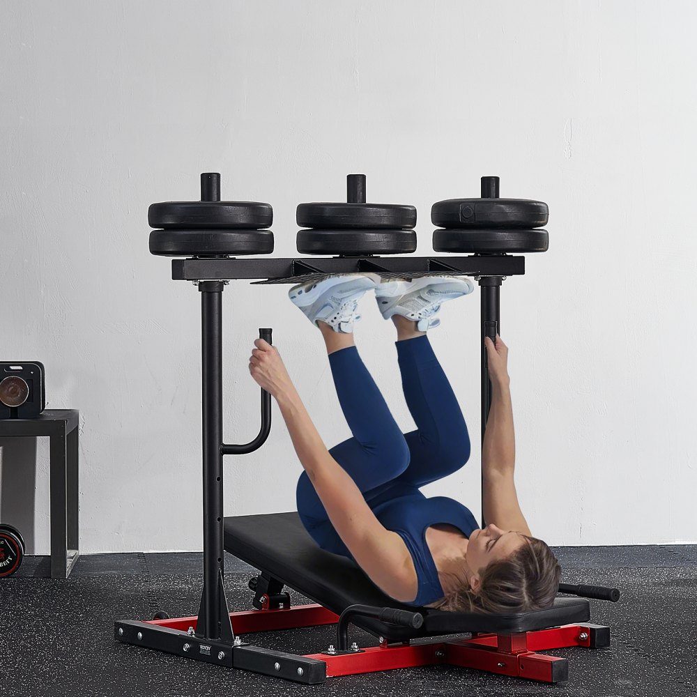 Vertical Leg Press, Dedicated Lower Body Home Fitness Equipment, Carbon Steel Training Equipment, Adjustable Leg Strength Training for High Intensity Pressing, 500lbs Load Capacity
