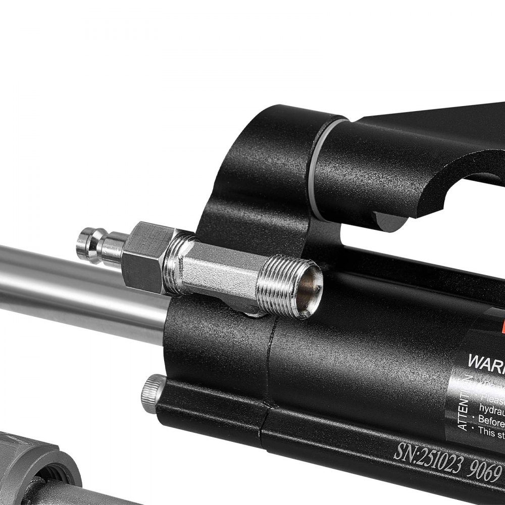 Outboard Hydraulic Steering Kit 110kW (150HP) Marine Hydraulic Boat Steering System with 6.9MPa Steering Pump, Two Way Lock Cylinder and 6m Hoses, for Single Helm, Single Engine