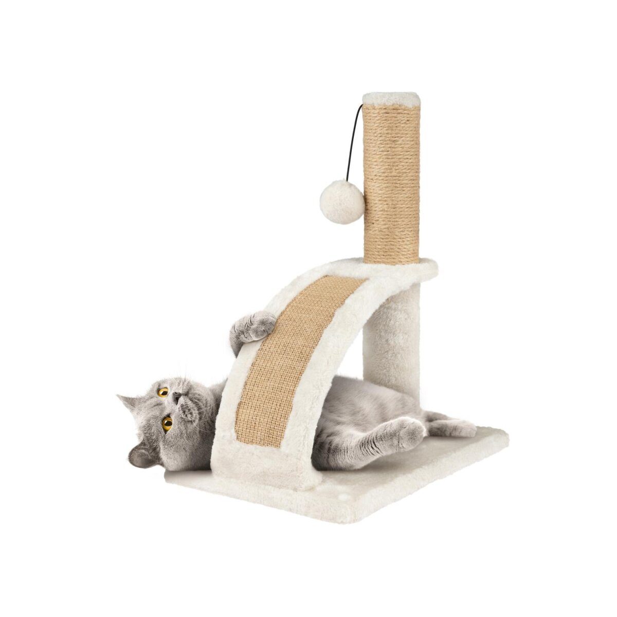 ZOOFARI® kattenkrabpaal (krabpaal met massageplank)