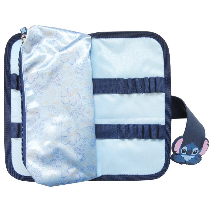 Trousse pliable Stitch - Bleu Aloha