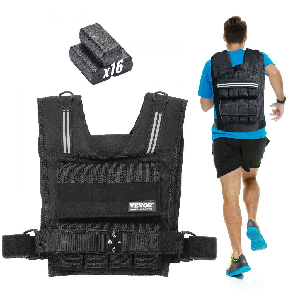 Verstelbaar gewichtsvest 30 lbs gewichtsvest met ijzeren gewichten en schoudervullingen en reflecterende strips, lichaamsgewichtvesten voor mannen en vrouwen, krachttrainingsapparatuur Verstelbaar gewichtsvest 30 lbs gewichtsvest met ijzeren gewichten en schoudervullingen en reflecterende strips, lichaamsgewichtvesten voor mannen en vrouwen, krachttrainingsapparatuur
