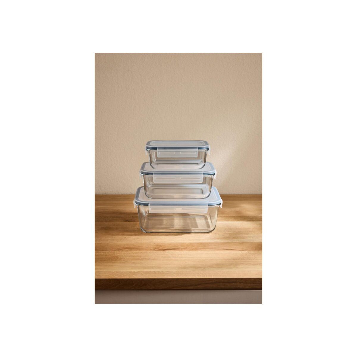 Ensemble de contenants de conservation alimentaire SILVERCREST®, 3 pièces