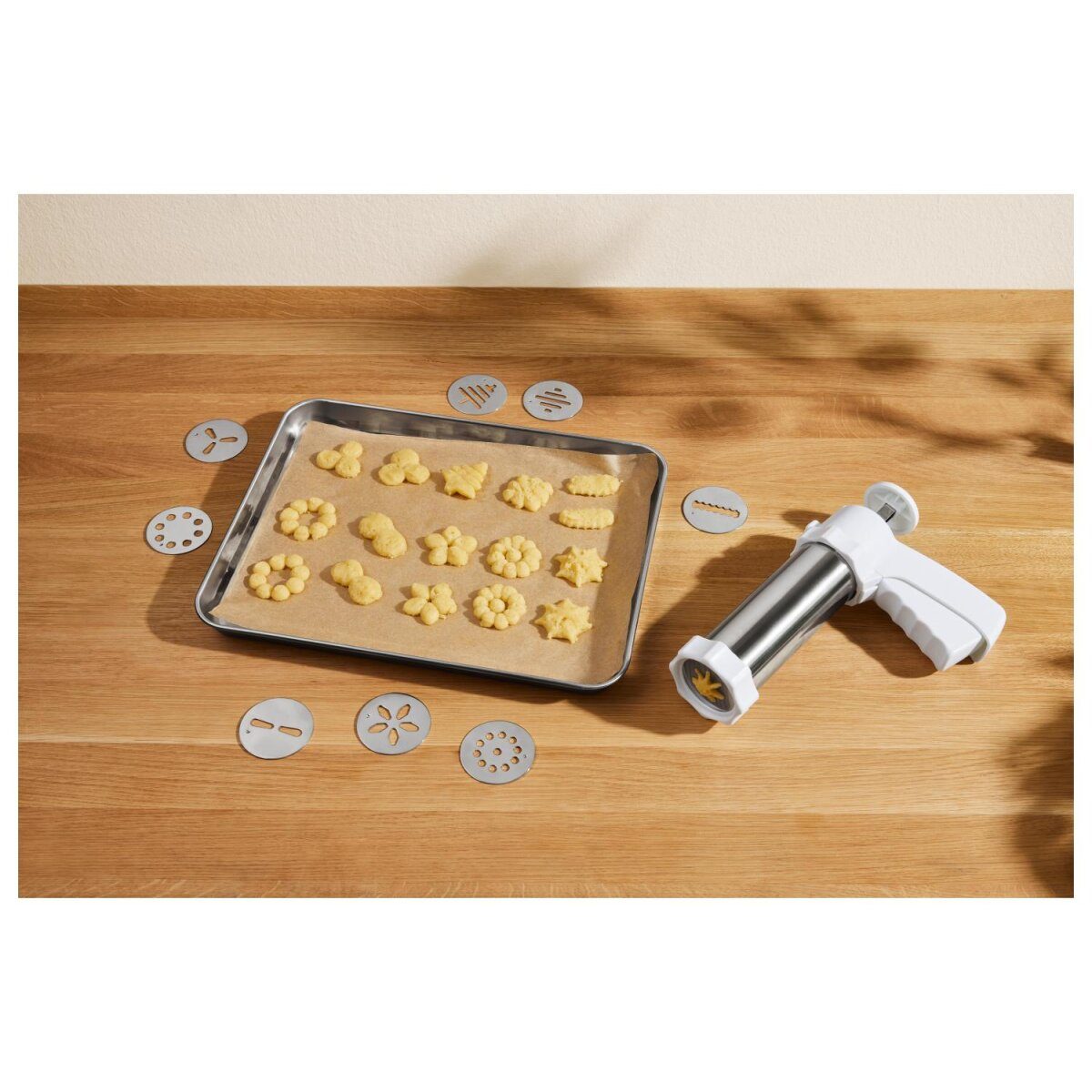 SILVERCREST® Gebäckpresse / Spritzbeutel-Set