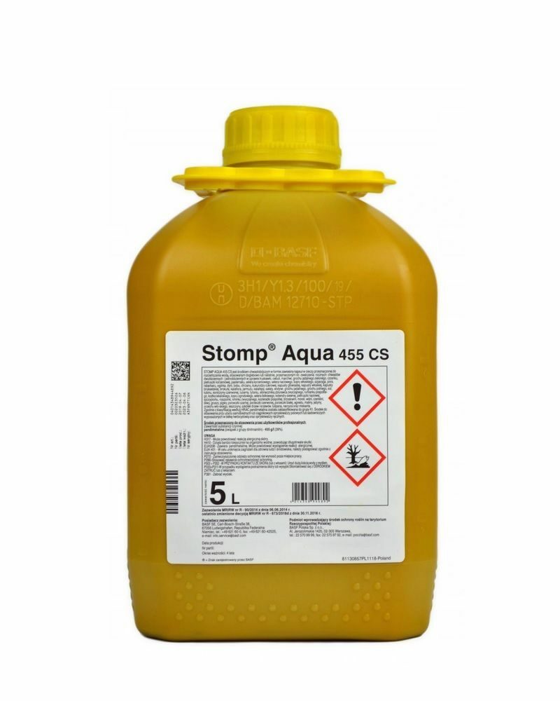 Stomp Aqua 455 CS (Pendimethalin)