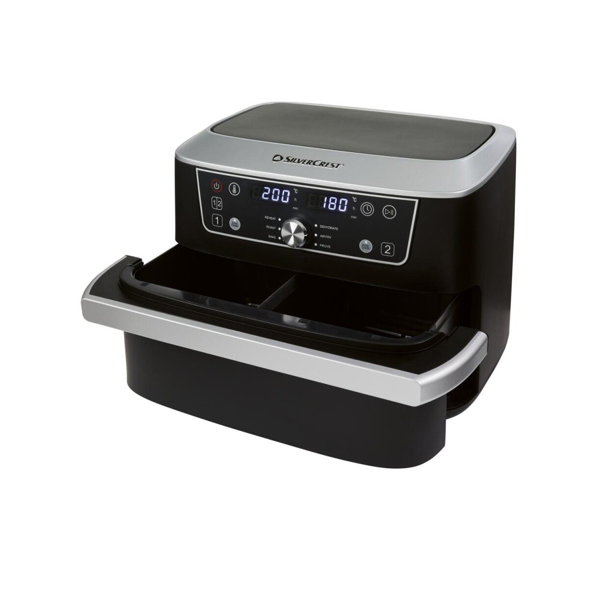 SILVERCREST® Ultrazone Airfryer »SHFDA 2600 A1«, 2x 5,5 l – Artikelnr. HT-58167
