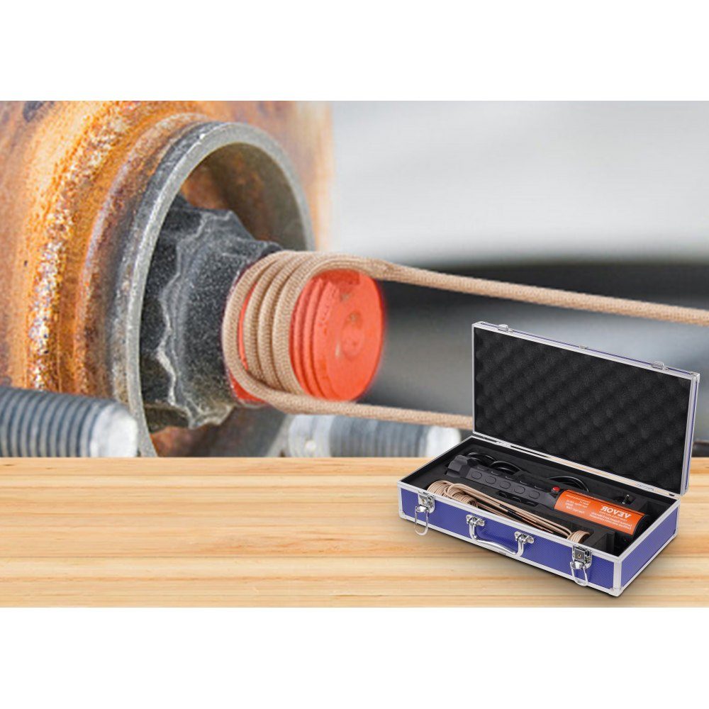 Magnetic Induction Heater Kit, 1KW Induction Heater, Bolt Induction Heater with 8 Induction Coils, Induction Heater Bolt Remover for Removing Bolts and Nuts