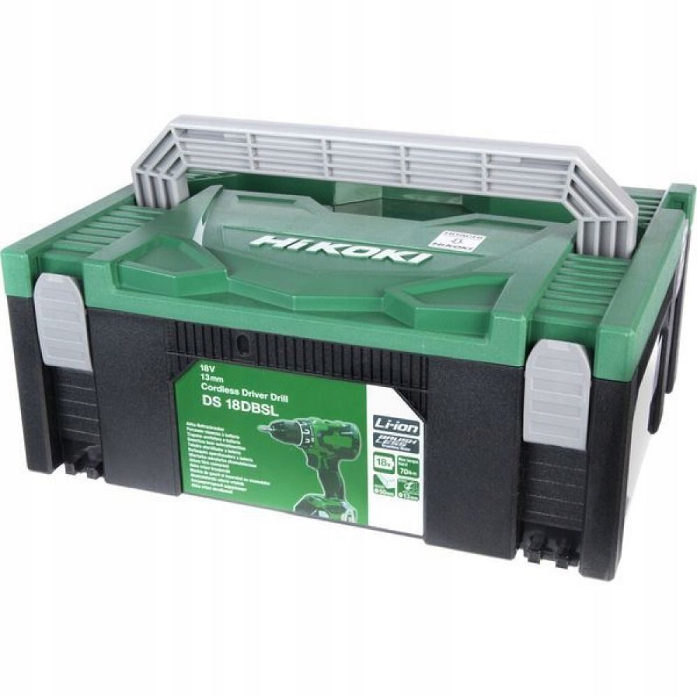 Accuschroevendraaier borstelloos Hitachi HIKOKI 18V DS18DBSL 3x5Ah accu & lader 70Nm BEHUIZING