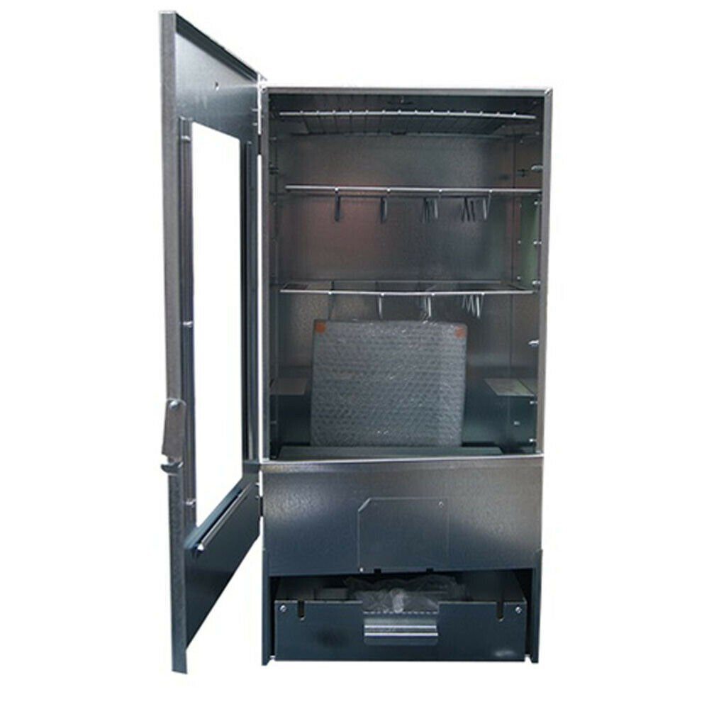 Grillräucherschrank Räucherschrank verzinkt mit Thermometer