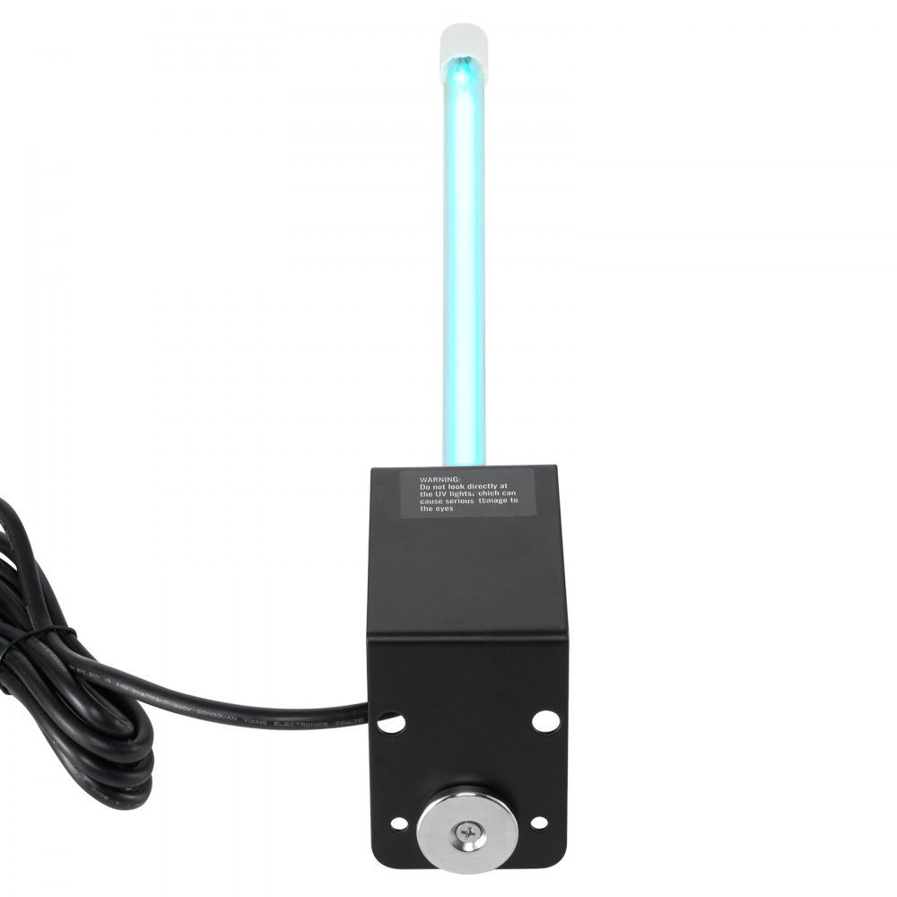 HVAC-luchtreiniger, 18 W 254nm UV UVC-lichtspoelreiniger met magneet in kanaal voor AC-kanalen (airconditioners), luchtwasser met 1 reservelamp, HVAC UV-lampen, luchtreiniger voor airconditioners