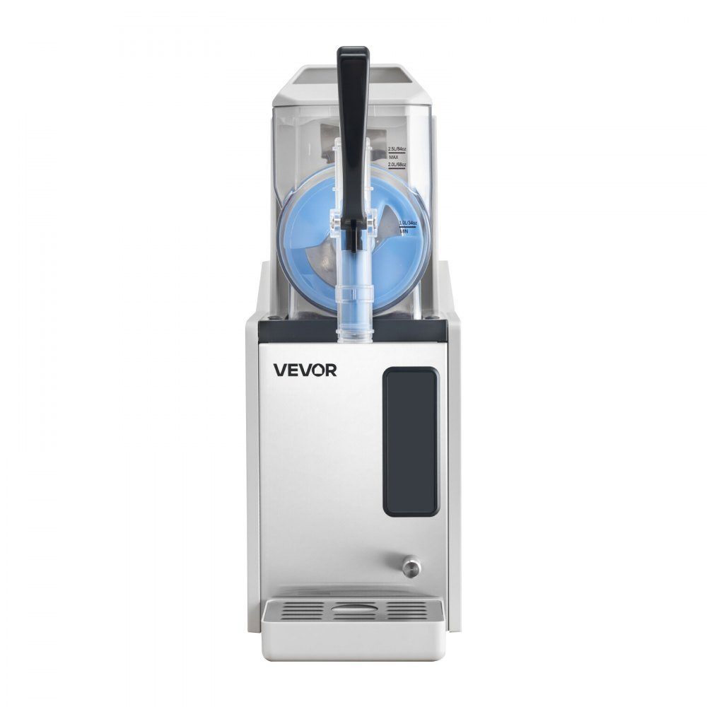 Slush Machine 1 x 3L, Slush Ice Cream Machine 350W (No Ice Required), Electric Margarita Machine with Self-Cleaning Function, Suitable for Frozen Margaritas, Frappes, Milkshakes, Shakes