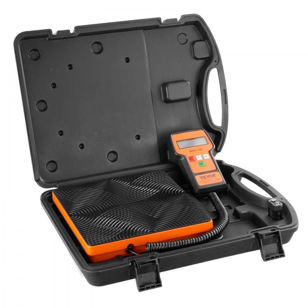 Balance de Réf. rigérant, balance de fréon de récupération de charge de 50 kg avec télécommande filaire, balance de poids de récupération numérique électronique de haute précision de 2 g avec étui et batterie sèche
