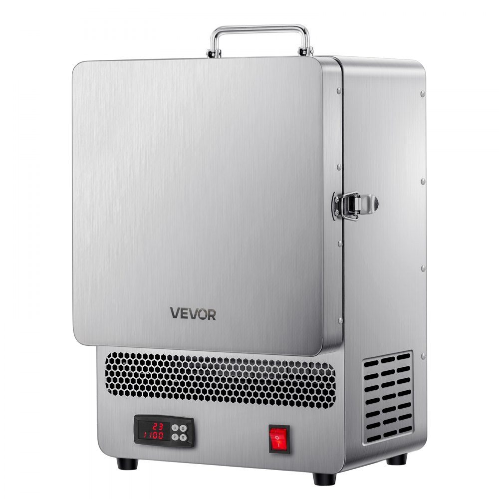 Stołowy piec do topienia 1500 W Mocny piec elektryczny 1200 ℃ Maksymalna temperatura Piec do topienia złota ze stali nierdzewnej do odlewania wosku Glina DIY Metalowa glazura hartująca na ceramicznym srebrze – Nr kat. HT-23710
