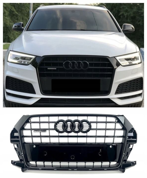 AUDI Q3 8U0 LIFT S-LINE COMPETITION 15-18 GRILL 8U0853653M – Nr kat. HT-16033