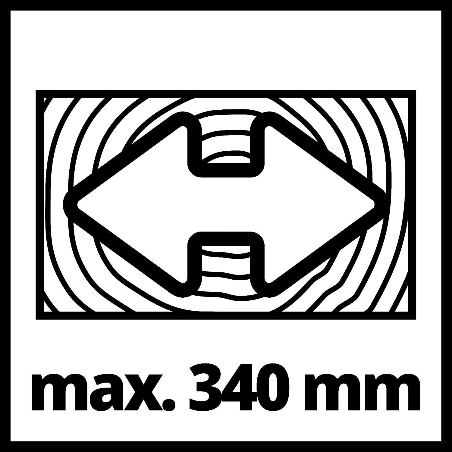Einhell pull miter saw TC-SM 2534/1 Dual (max. 2350 W, Ø250 x Ø30 mm saw blade, 4000 min-1, integrated pull function, tiltable saw head, workpiece stop, laser, incl. carbide saw blade)
