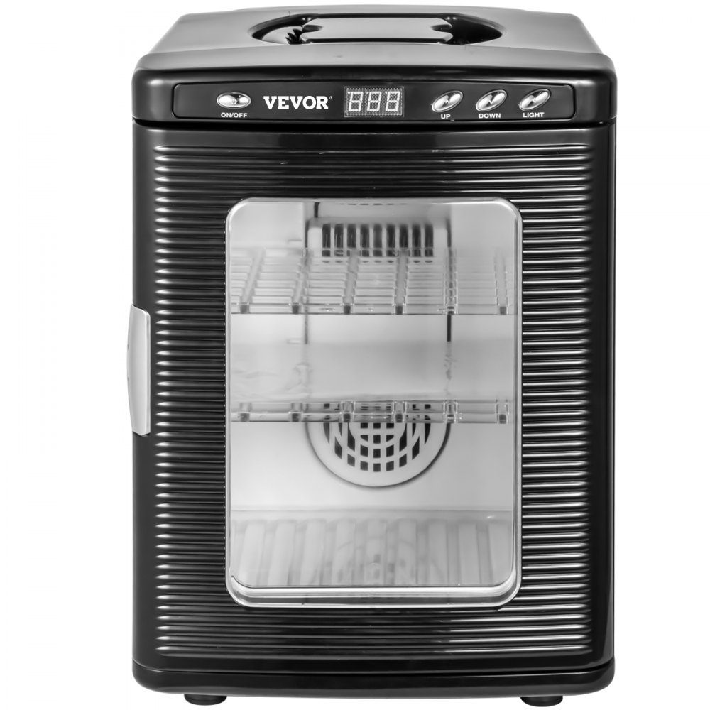 Broedmachine Reptiel Eieren Incubators 25L Laboratorium Koeling Verwarming 5-42℃ 220V voor Broedeieren Zwart