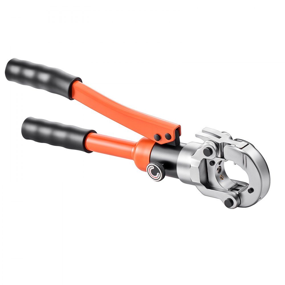 Perstangen hydraulisch V-contour, pijpperstangen voor RVS buizen, perstangen met bekken V12, V15, V18, V22, V28 & draagtas, persgereedschapset voor loodgieterswerk reparaties & installaties