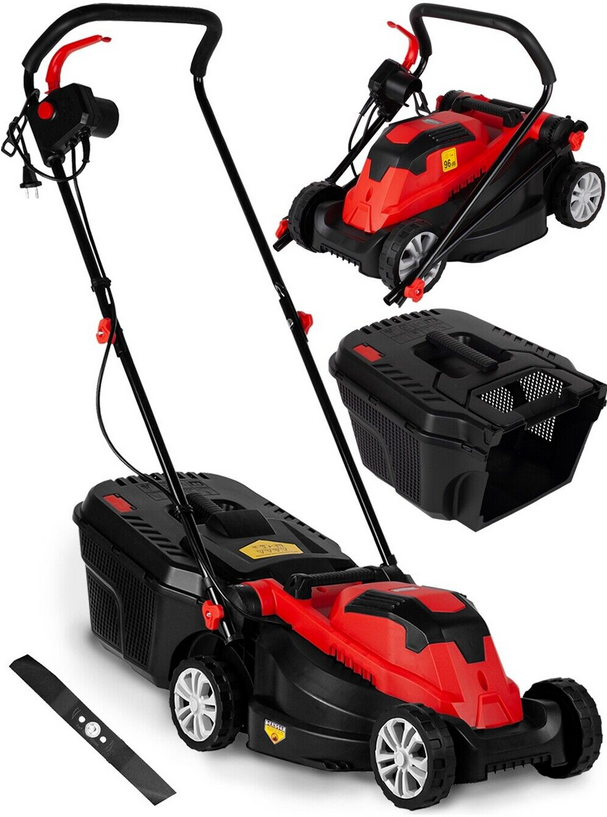 Rasenmäher Masterblade 2100W Turbo 30L | Elektrischer Rasenmäher | Grasmäher |