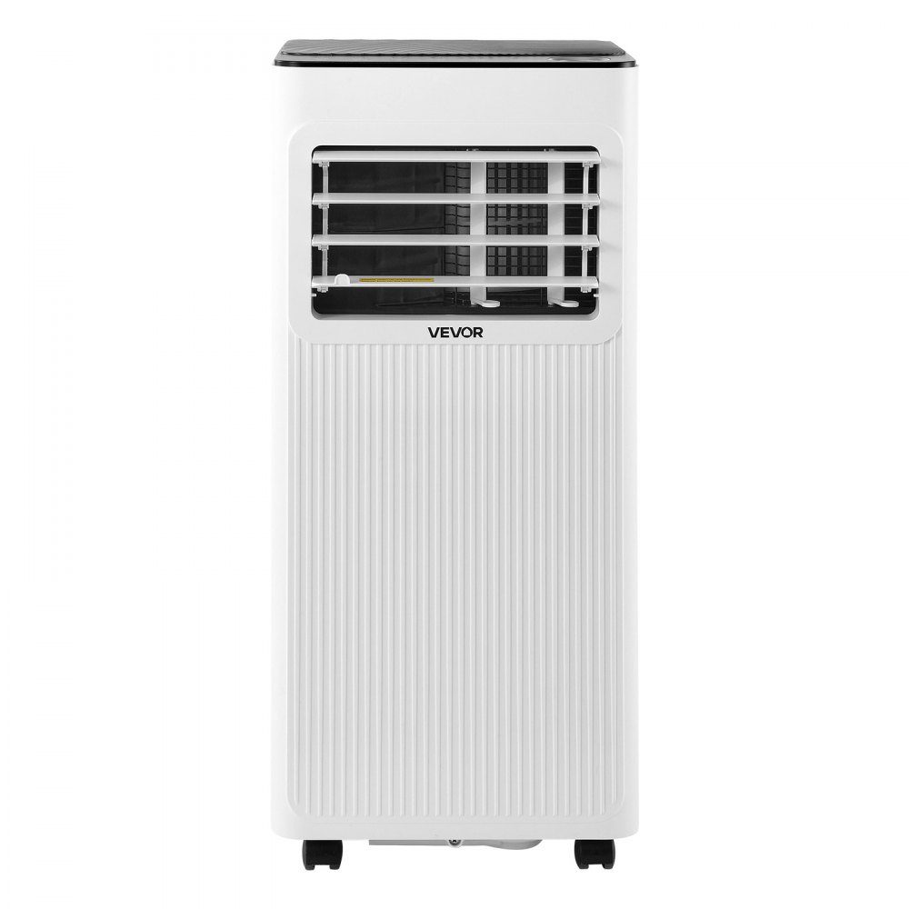 Mobile Klimaanlage 9000 BTU 2,6 kW mit Abluftschlauch, 3-in-1 mobile Klimaanlage mit Kühlung, Belüftung, Entfeuchtung, tragbare Klimaanlage mit LED-Display, Fernbedienung, 24-Stunden-Timer für Innenräume