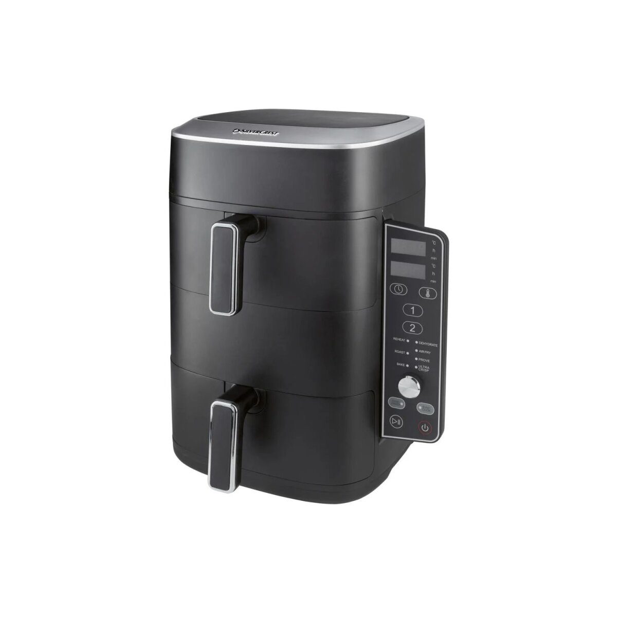 SILVERCREST® Turm-Luftfritteuse »SHFDV 2470 A1«, 2x 4,75 l