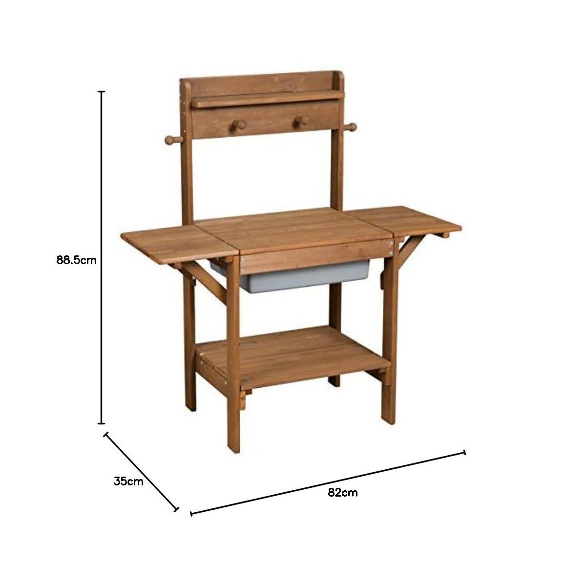 roba mud kitchen 'Midi', garden kitchen for water & sand, tea look