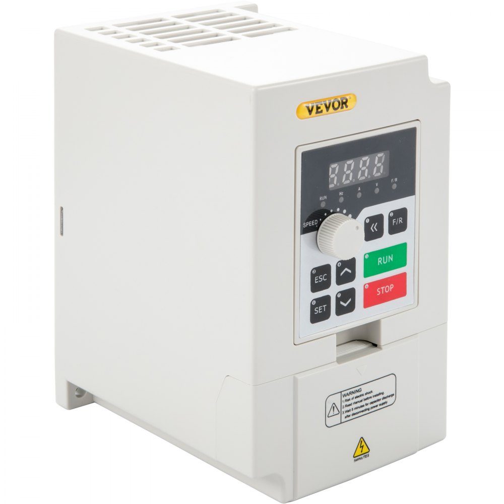 Variable Frequency Inverter 220V 3KW 4HP Variable Inverter VFD Speed ​​Controller CNC Inverter -5~40°C Vibration <0.5G Input/Output Current 0-14A Input 1 or 3 Phase VFD Converter