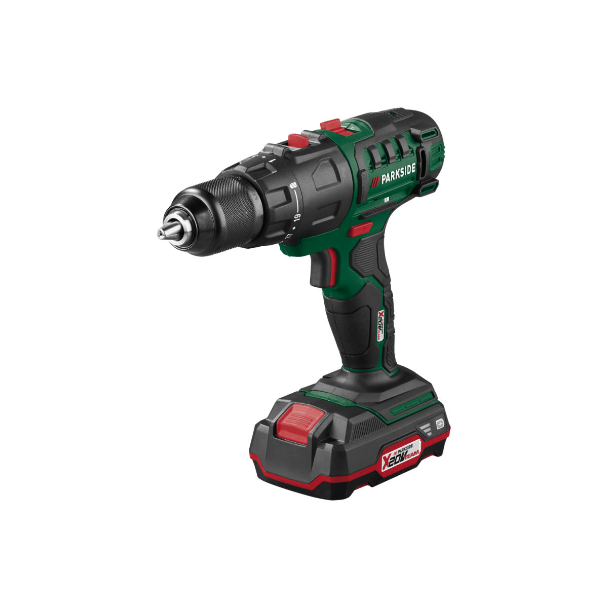 Urządzenie wielofunkcyjne PARKSIDE® 20 V PKGA 20-Li C2, zestaw startowy 3 w 1, z akumulatorem i ładowarką