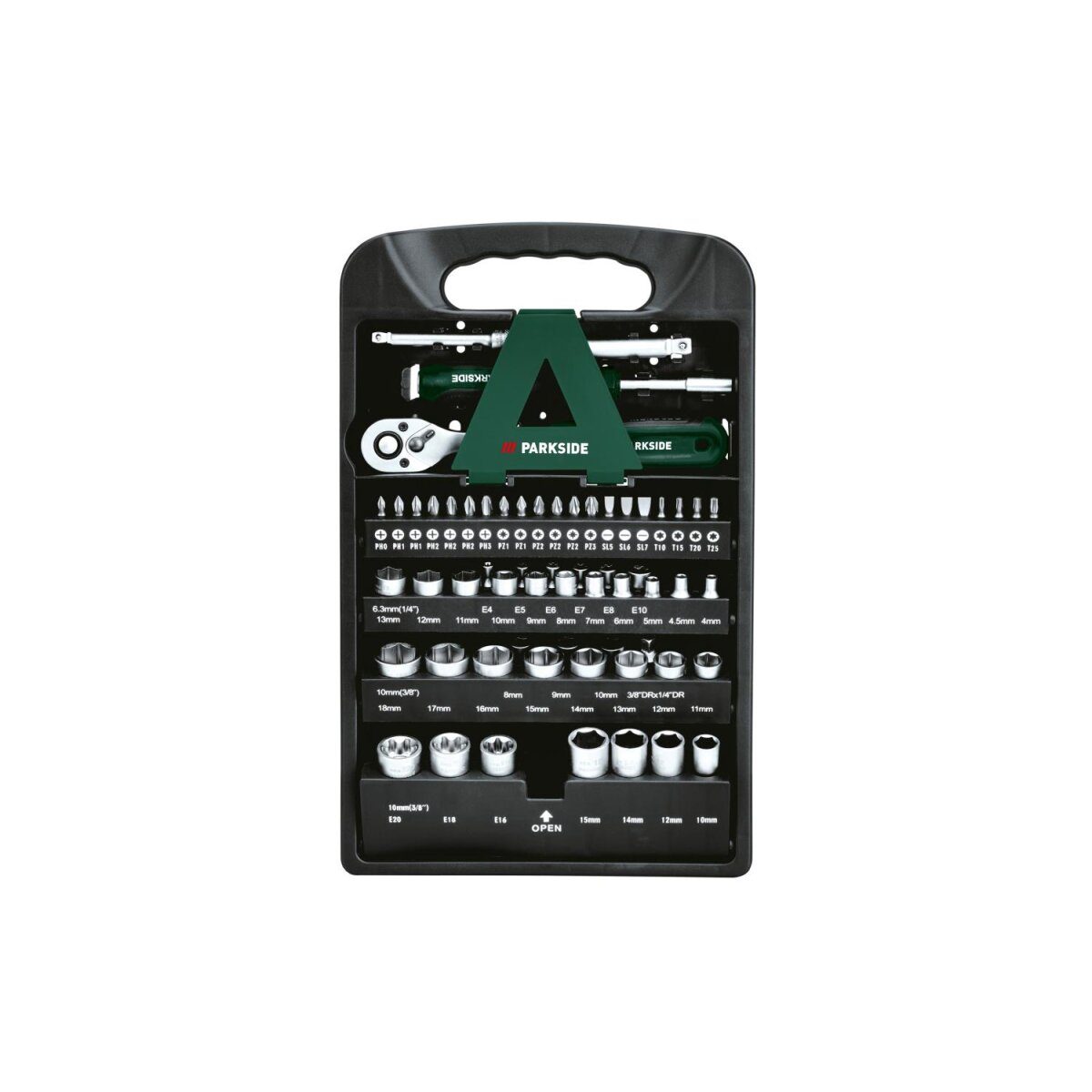 PARKSIDE® dopsleutelset, 61-delig