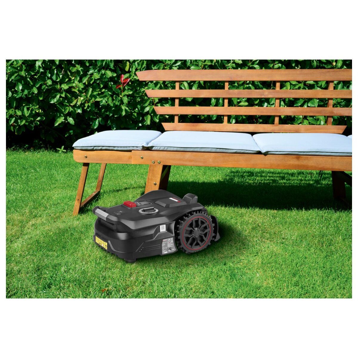 PARKSIDE PERFORMANCE® Akku-Mähroboter „PPAMR 1250 A1“, bis 1250 m² mit Akku, Ladestation und mit Kameraüberwachung ohne Begrenzungskabel