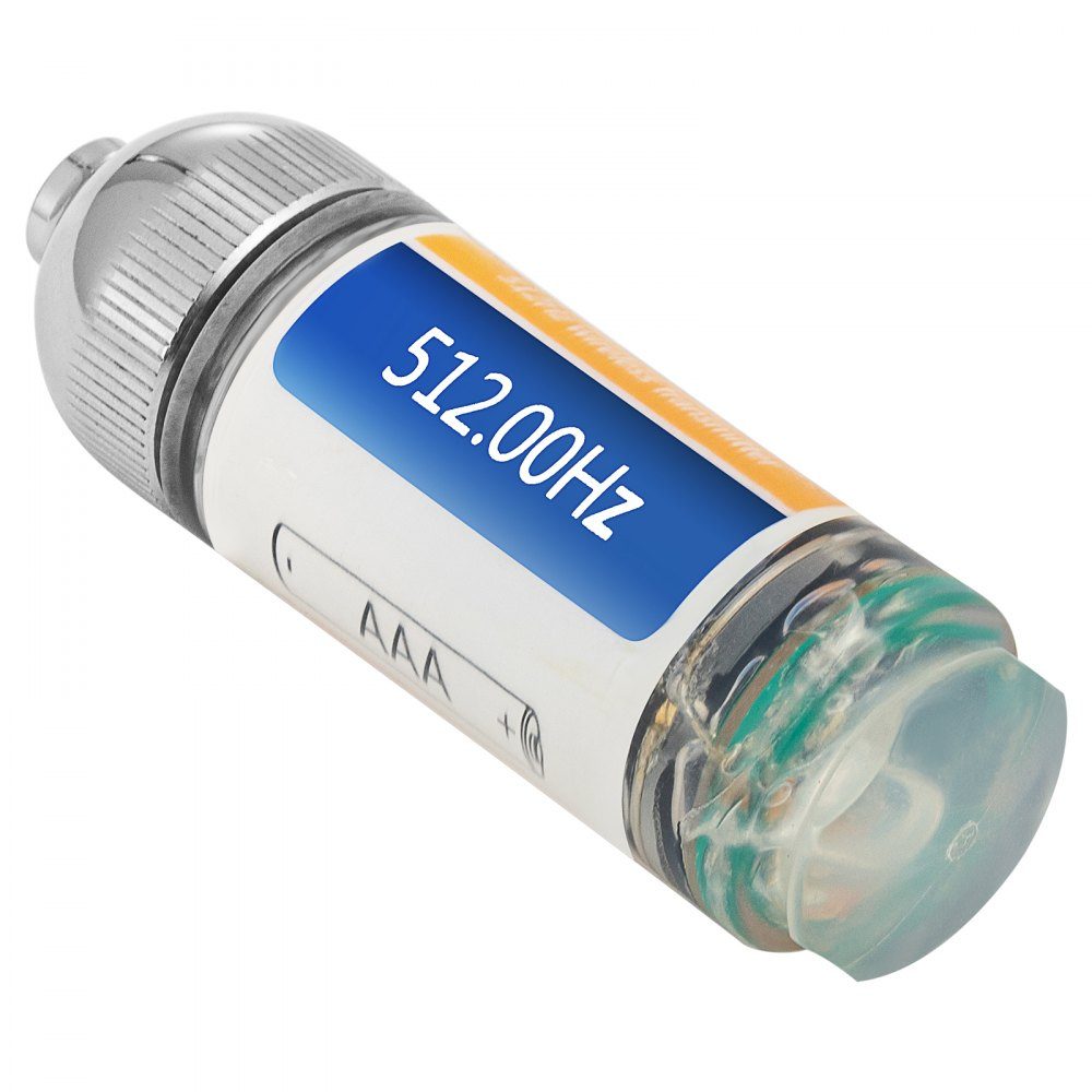 Sonde 512HZ, connexions 8/5" et 1/4-20", localisateur de canalisation rigide pour localiser et détecter les petits égouts et tuyaux, argent