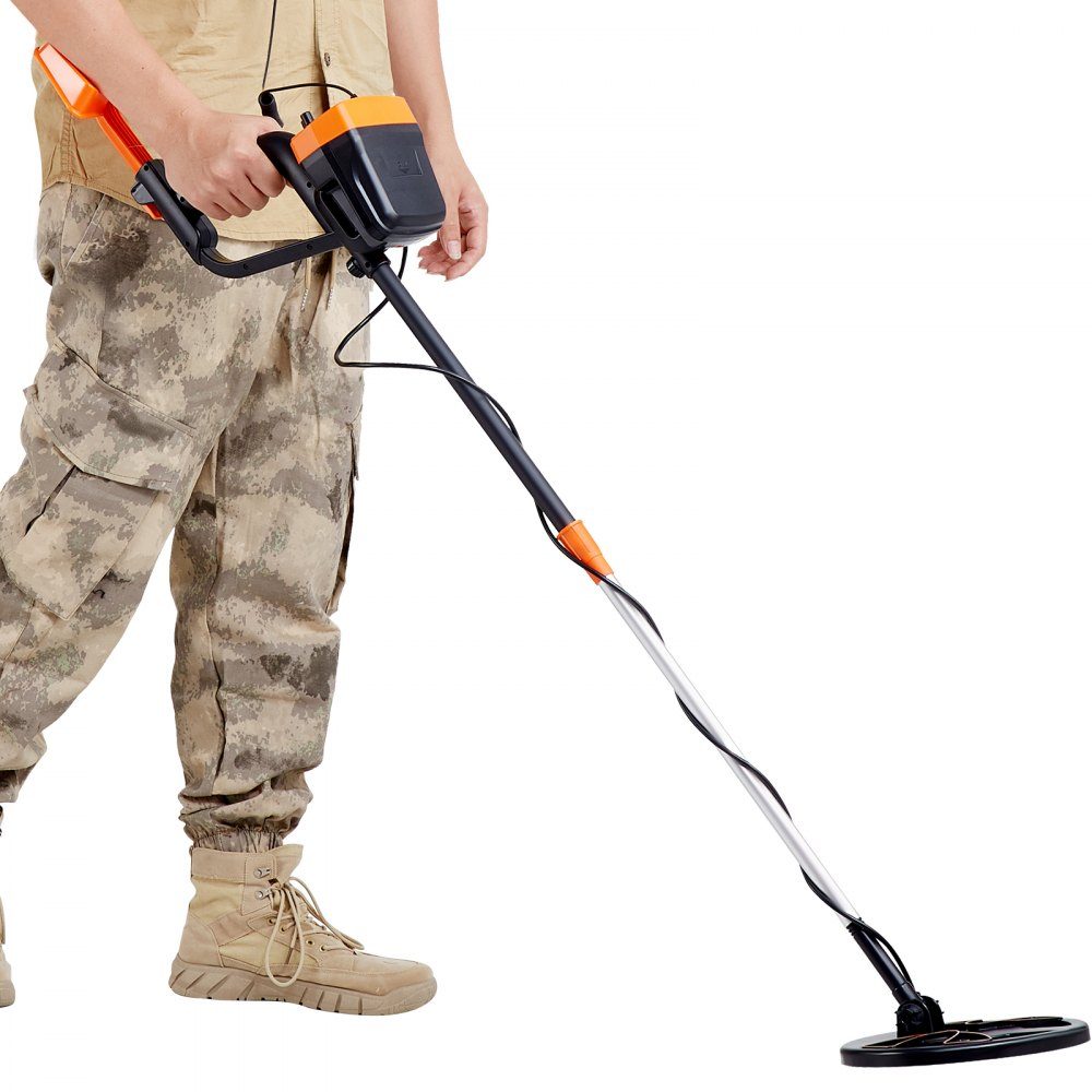 Metal Detector Set for Adults, Multifunctional Professional Detector with 2 Modes, Metal Detector, Waterproof 8" Coil for Greater Depth, with Shovel and Carry Bag