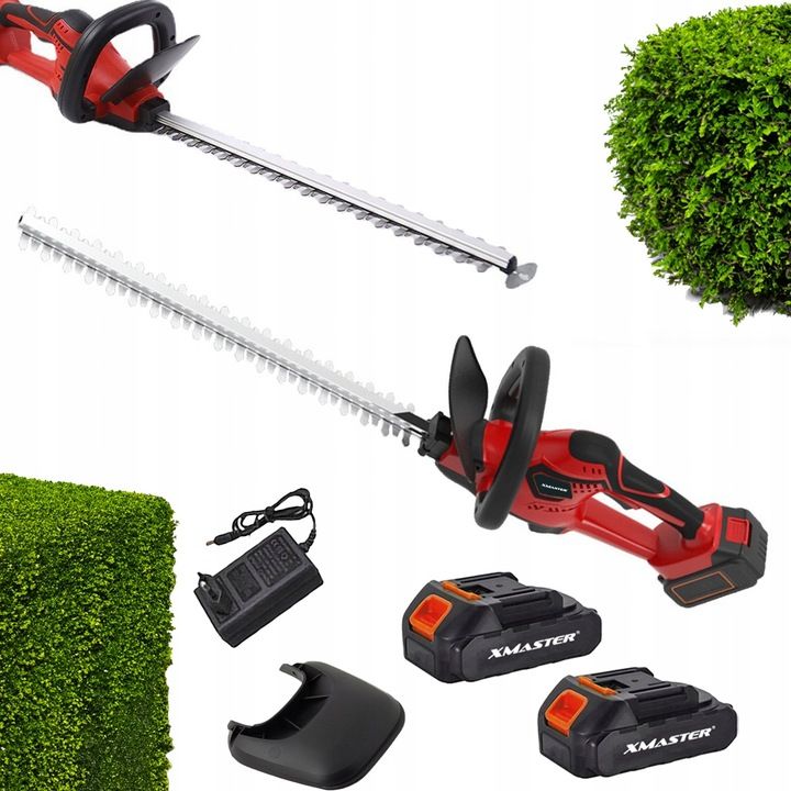 Taille-haie et sécateur sans fil, set 52 cm, 2x batterie Taille-haie et sécateur sans fil, set 52 cm, 2x batterie