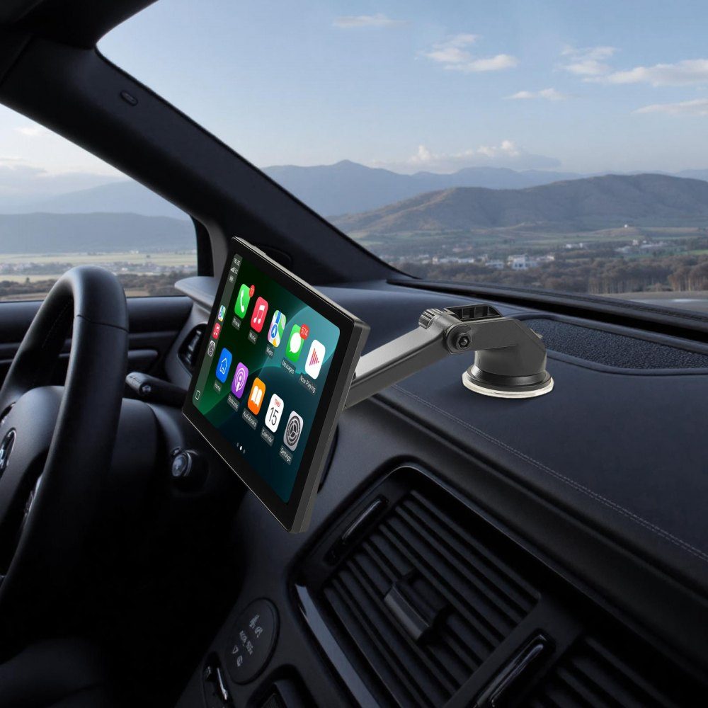 Kabelloses Autoradio (254 mm), HD-Radio mit Touchscreen mit Apple CarPlay und Android Auto, CarPlay-Bildschirm mit Kameras vorne und hinten, Sprachsteuerung, Mirror Link, Bluetooth, GPS-Navigation
