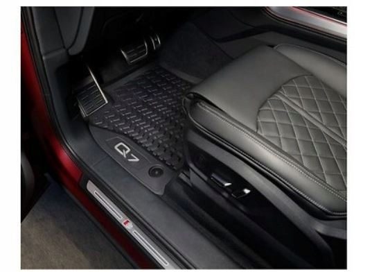 Original AUDI Q7 floor mats rubber mats front and rear 4M1061221C041