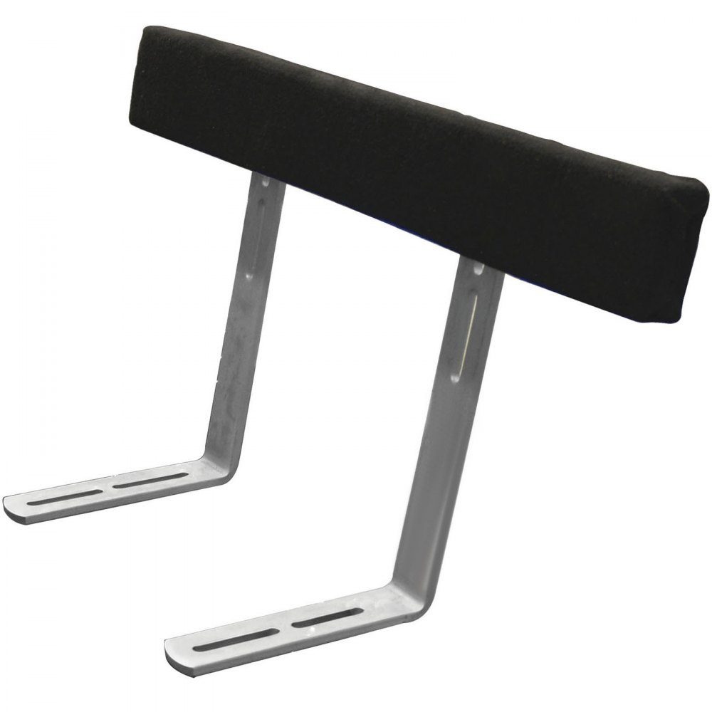 Boat trailer guide, 122 cm, 2 pieces. Trailer guide made of stainless steel, trailer guide with carpet-padded boards, including mounting material, for ski boat, fishing boat or sailboat trailers