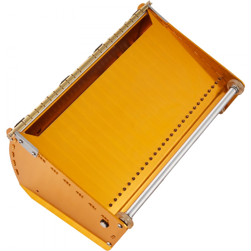 Trockenbau-Flachkasten-Finishing-Schlammkasten, 25,4 cm, Wandspachtelmasse, 2 Bonusklingen