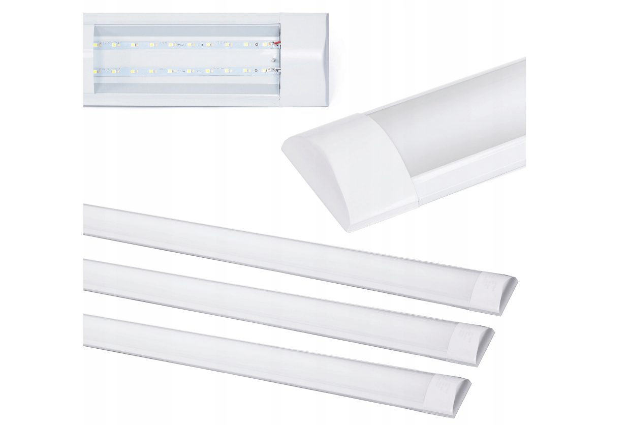 #TOPSELLER# 3x lampa przemysłowa LED lampa warsztatowa lampa pokojowa 1500mm 45W
